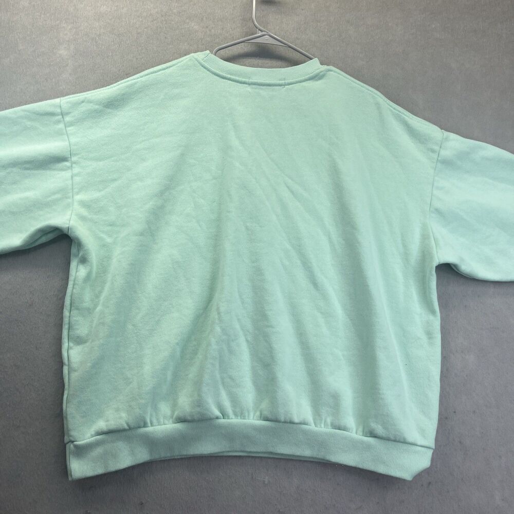 State of Mine Mint XL Sweatshirt Deck The Halls Christmas Puffy - Picture 3 of 11